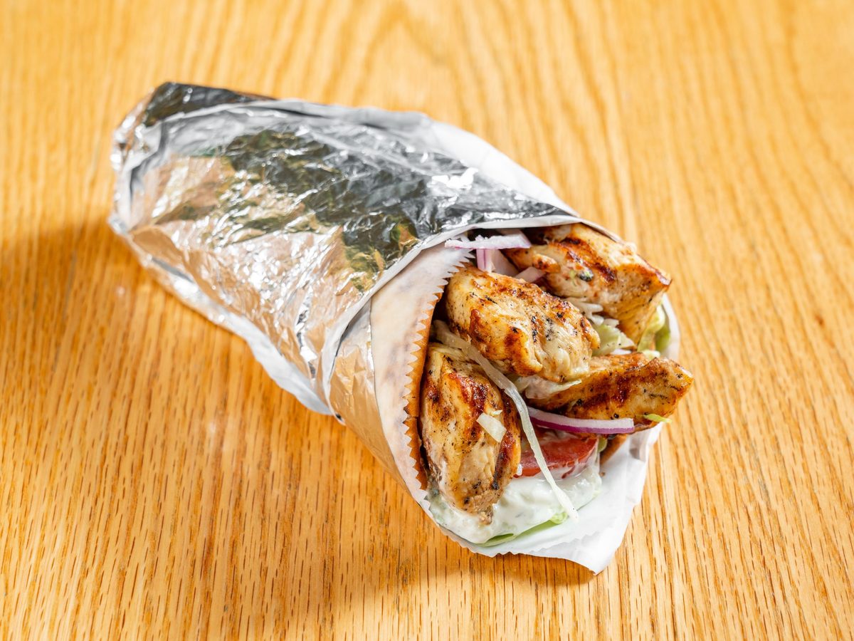 Chicken Souvlaki Sandwich