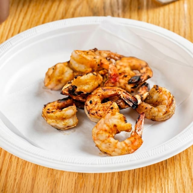 Grilled Shrimps.