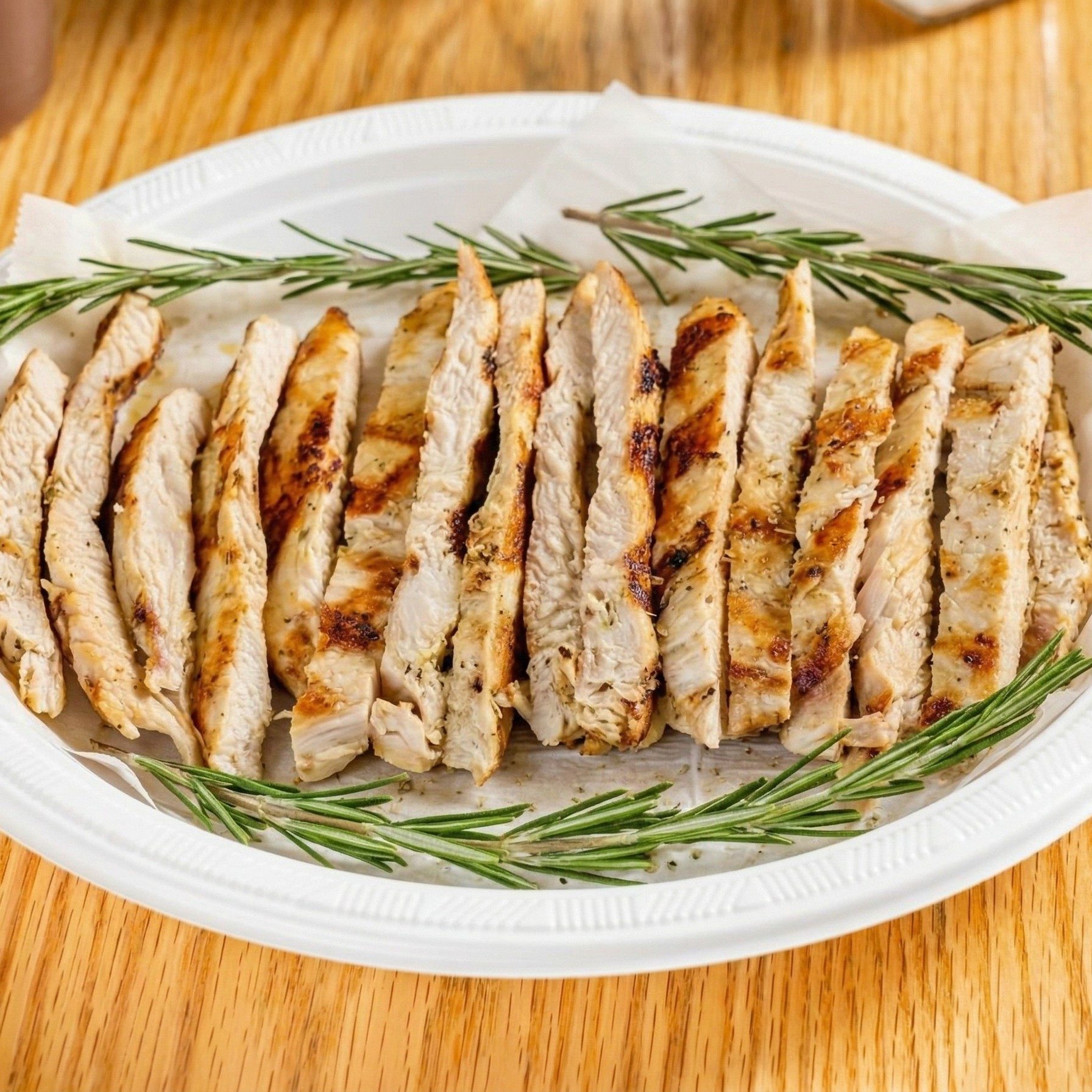Grilled Chicken Cutlets Meal.