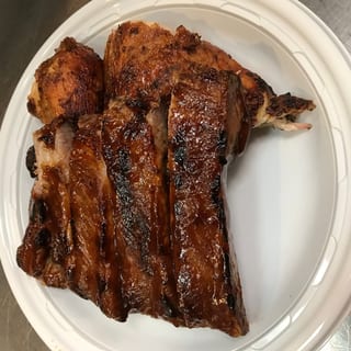 1/4 Chicken and 1/4 Baby Ribs