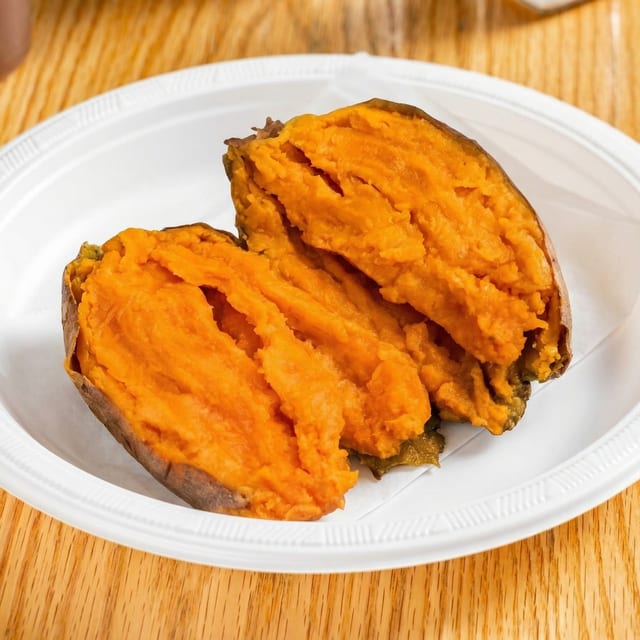 Baked Sweet Potato.