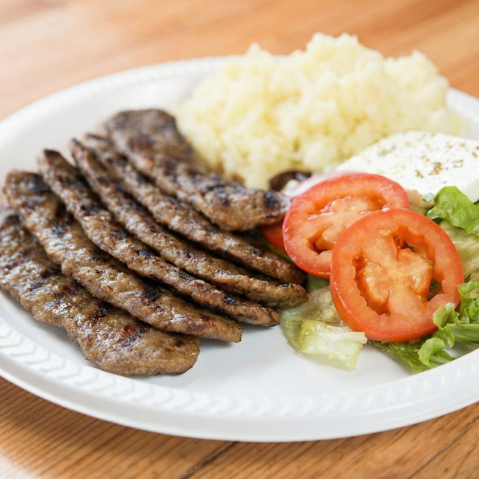 Lamb Gyro Platter.
