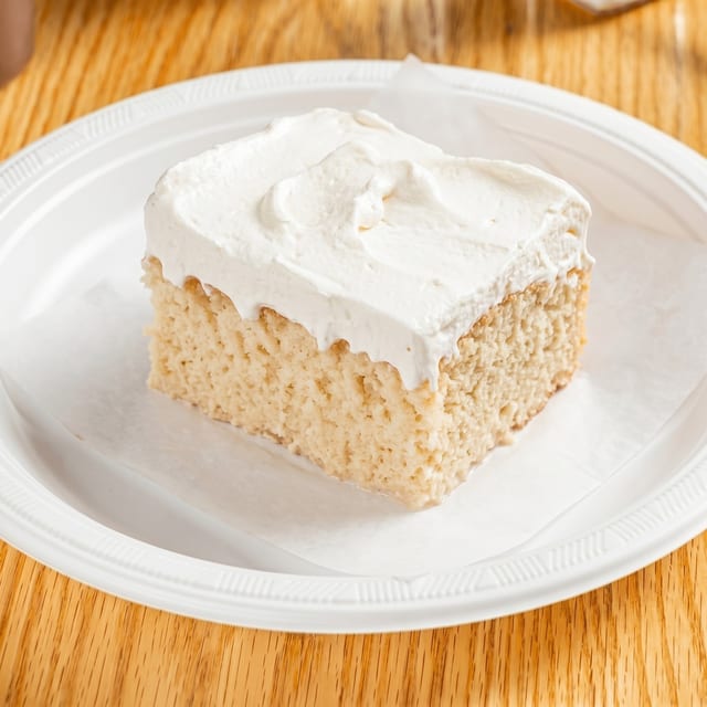 Tres Leche Cake.