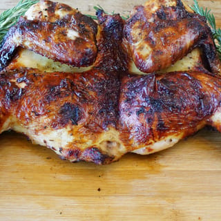 Charcoal Broiled Whole Chicken