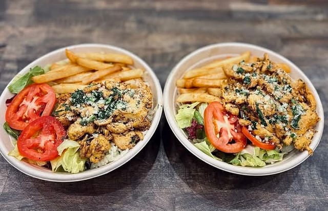 Garlic Parmesan Chicken Platter.