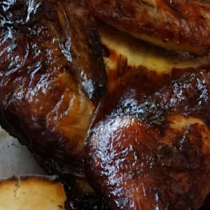Charcoal Broiled 1/2 Chicken