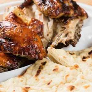 Charcoal Broiled 1/2 White Meat Chicken