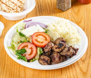 Pork Souvlaki Platter