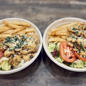 Garlic Parmesan Chicken Platter